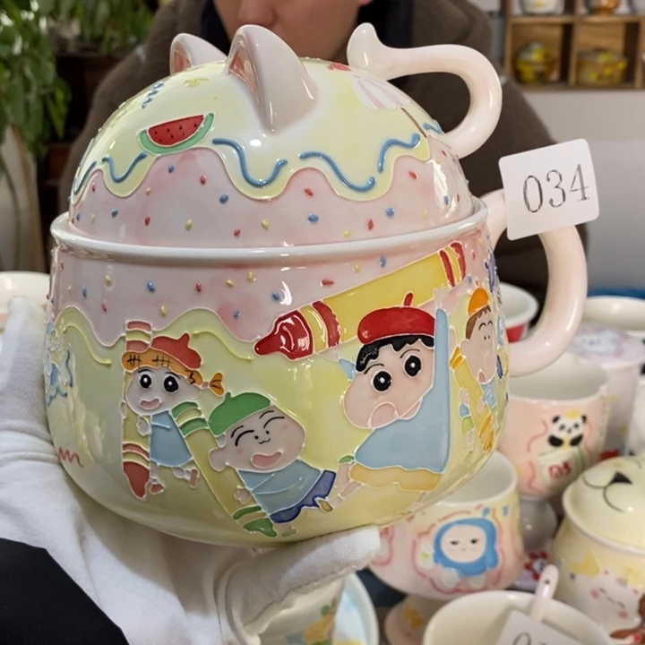 杯一****北景德镇釉下彩手绘