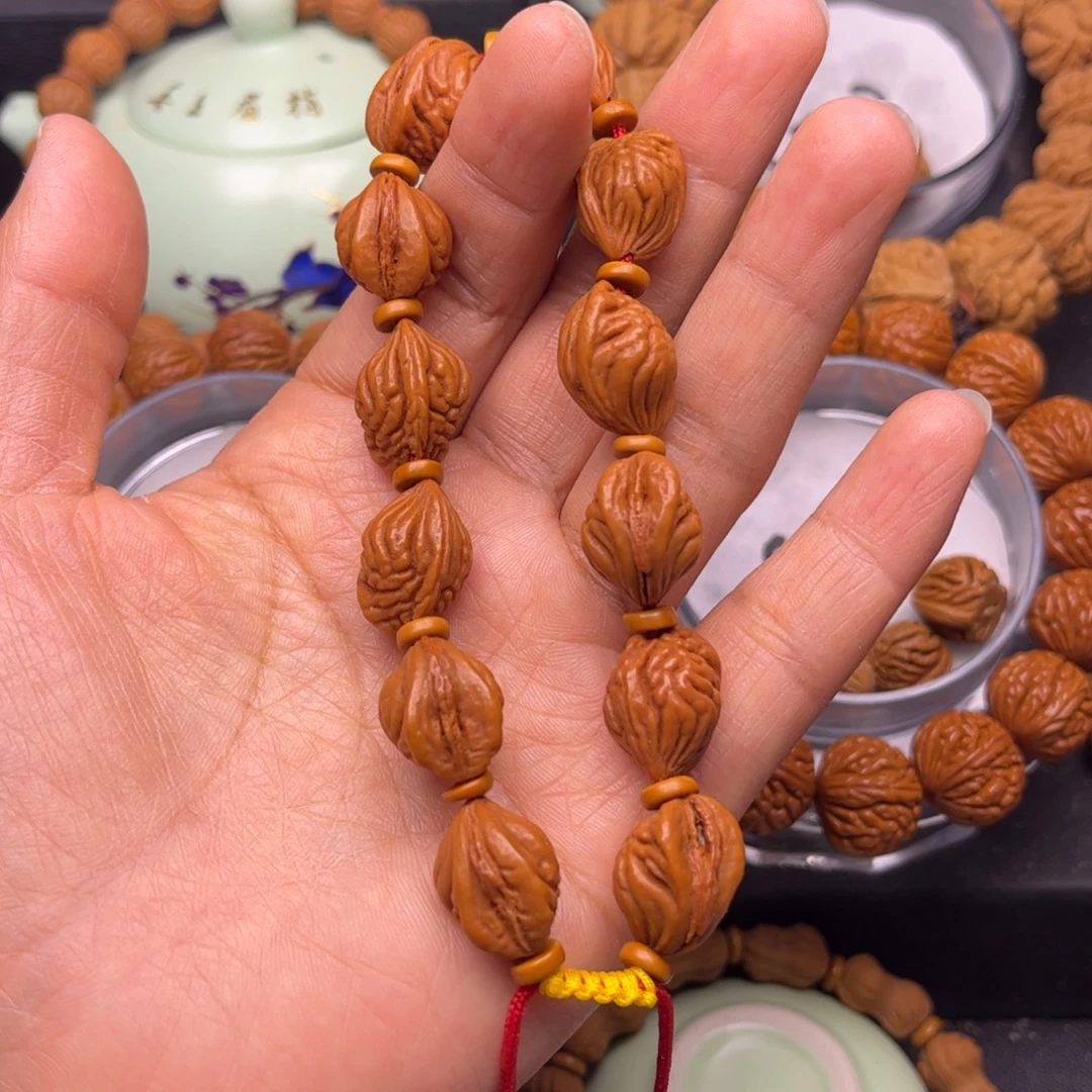 @***J桃核吊坠龙纹桃核