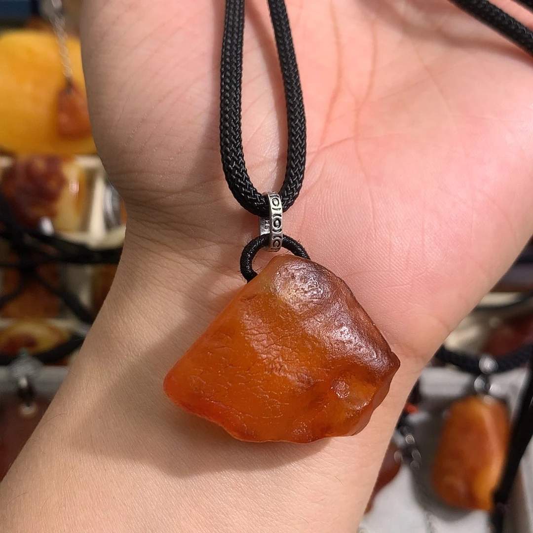 蜜蜡裸石未镶嵌你