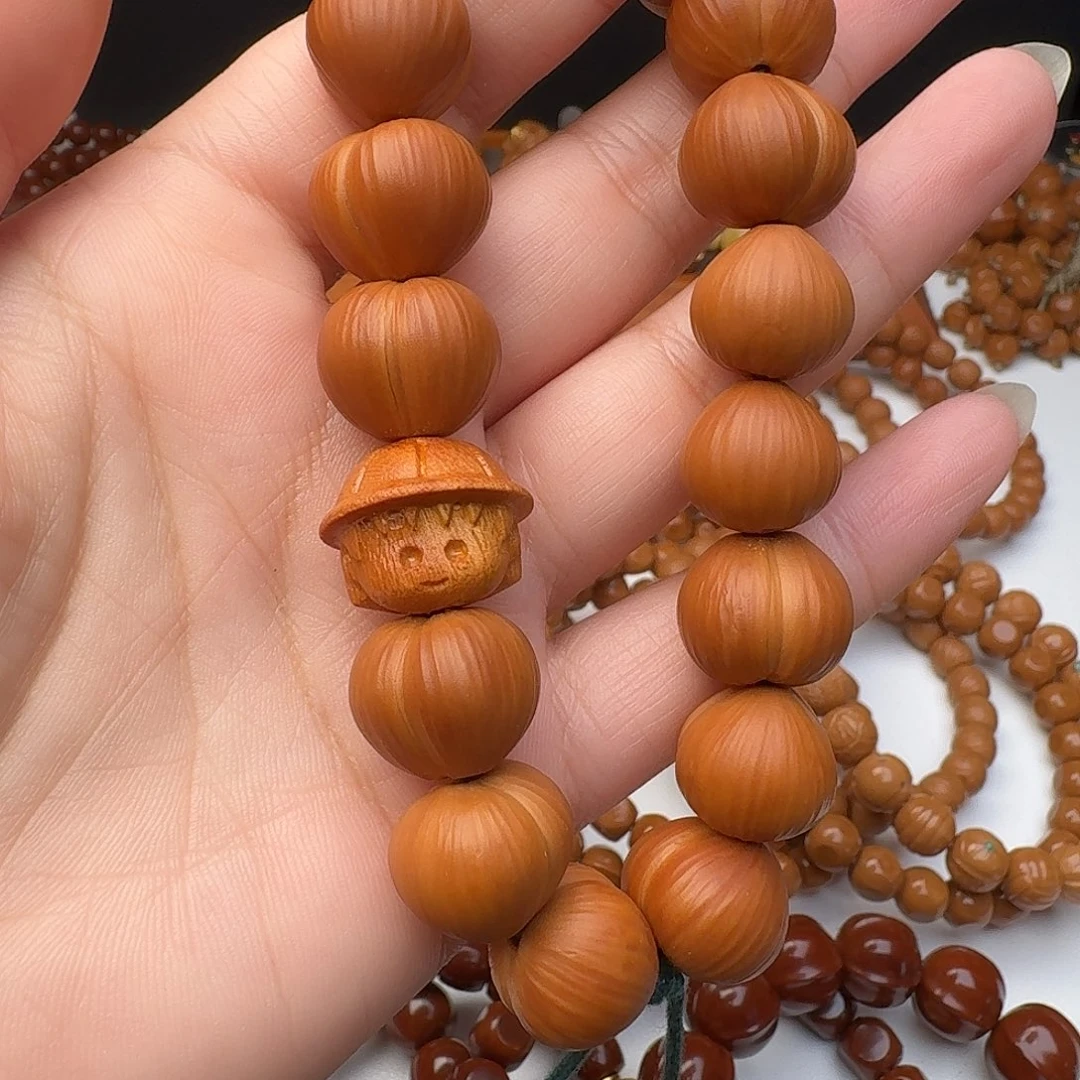 猴头核桃手串屁桃