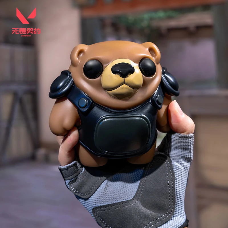 Valorant无畏契约瓦罗兰特 战术熊捏捏乐解压桌面摆件游戏周边