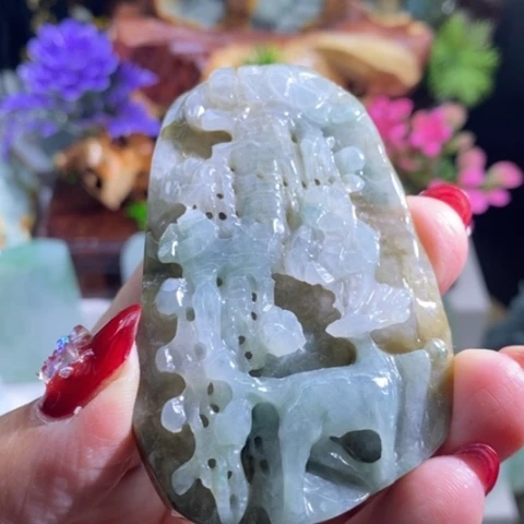 【闪购商品】颈饰未镶嵌翡翠鹿