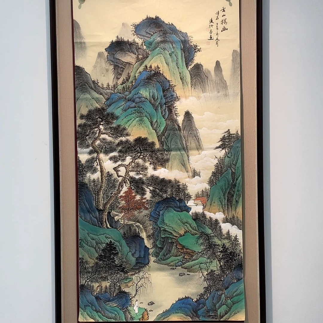 国画凌行志老师手绘国画精品