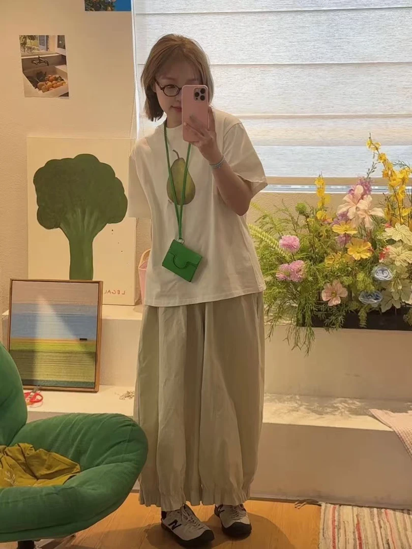 独创版型！一颗鸭梨氛围感短袖2508