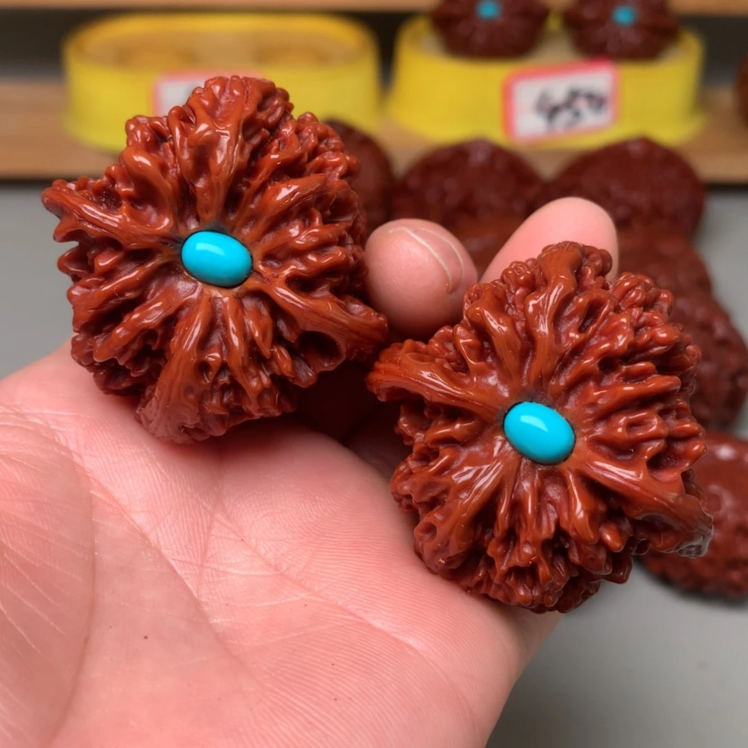 文玩核桃把件小**呢满天星