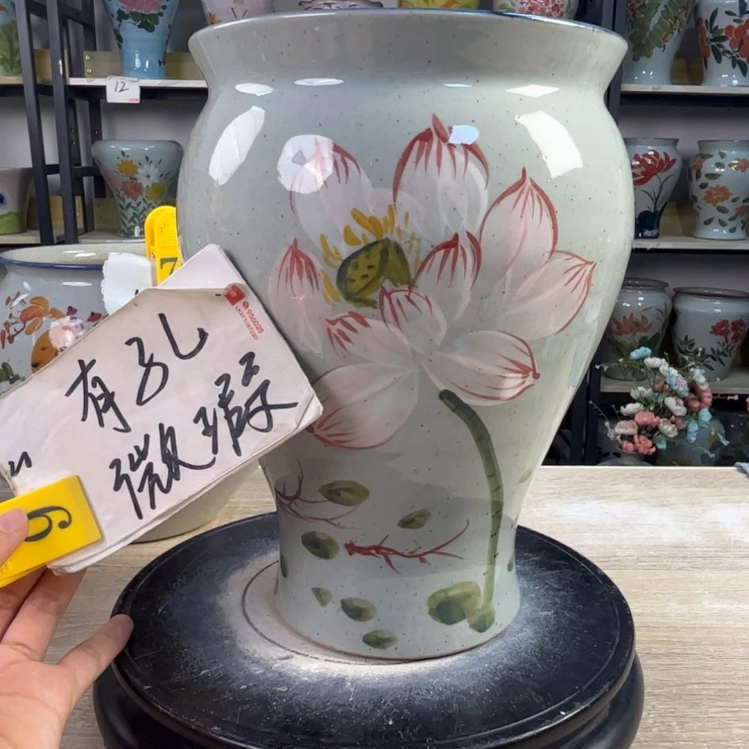 罐1tc景德镇陶瓷花盆