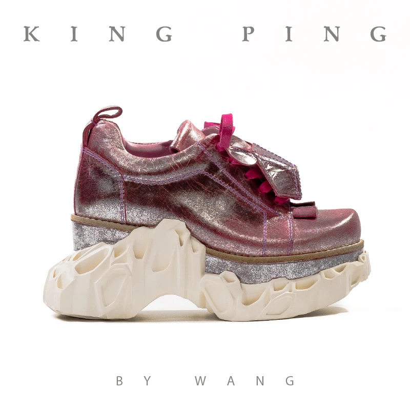 『星际守候』KING PING By WANG休闲运动女鞋手工鞋时尚女士潮流