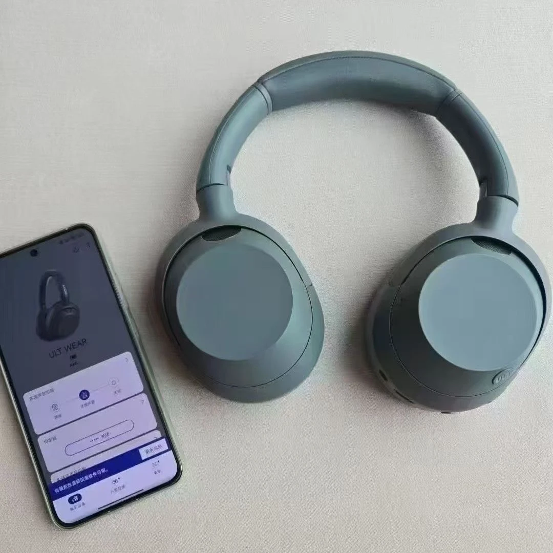 95新 Sony/索尼 ULT WEAR 重低音头戴式降噪蓝牙耳机WH-ULT900N