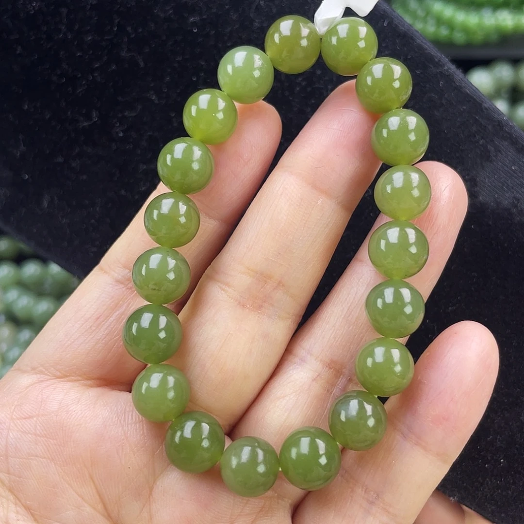 和田玉未镶嵌手链5