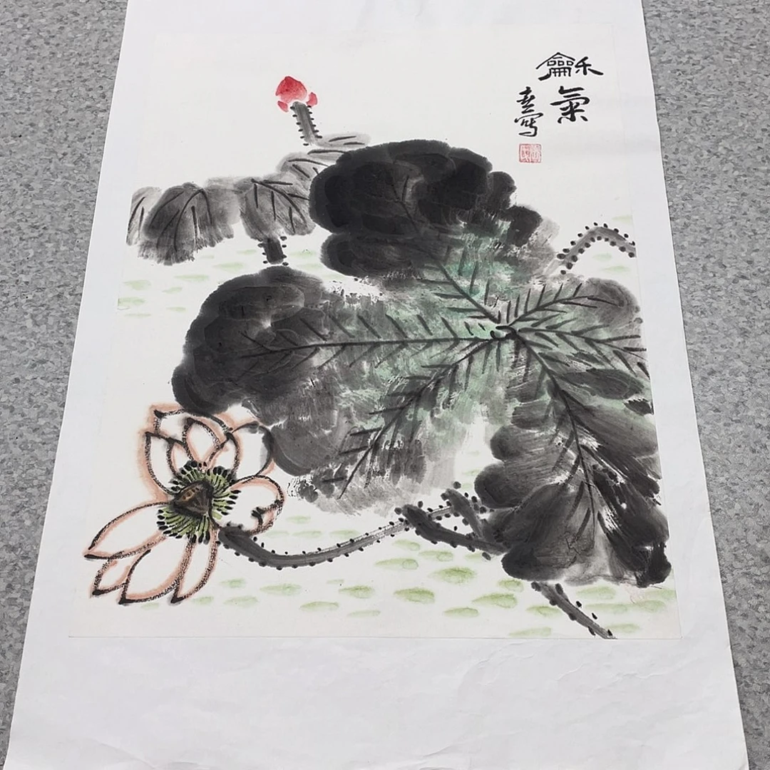 国画1.4平尺国画作品