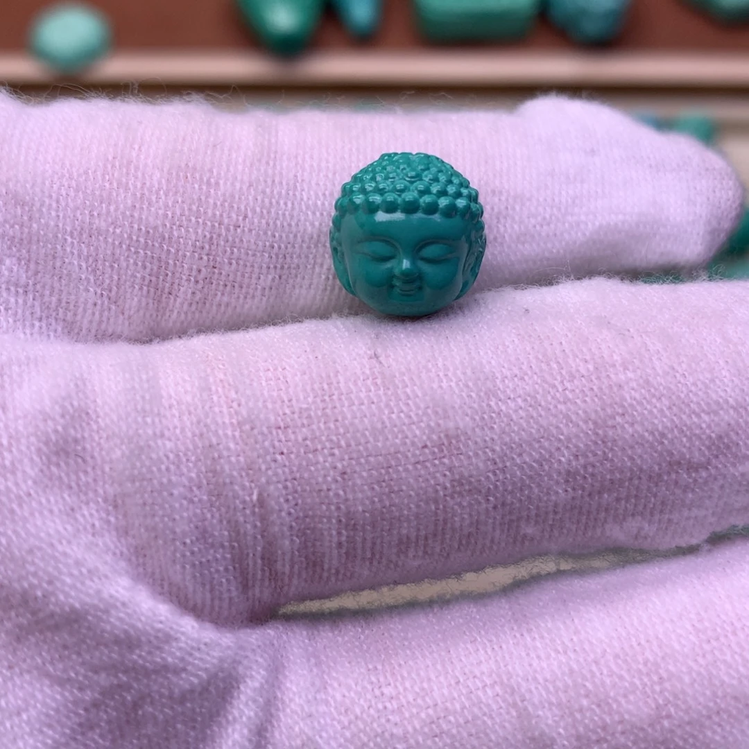 原生态散珠配珠宝宝佛头卡11