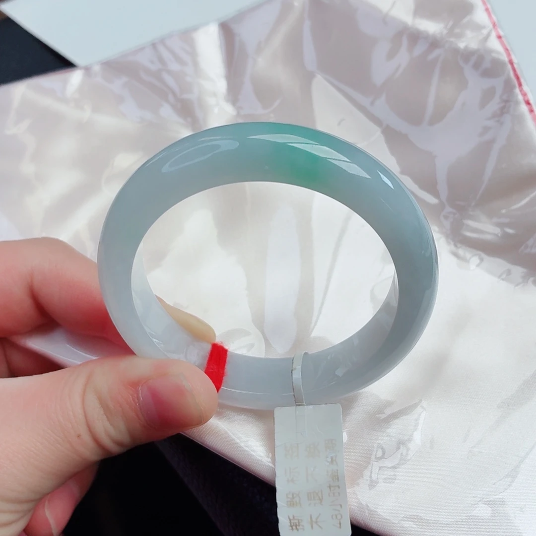 翡翠未镶嵌手镯天然翡翠A货