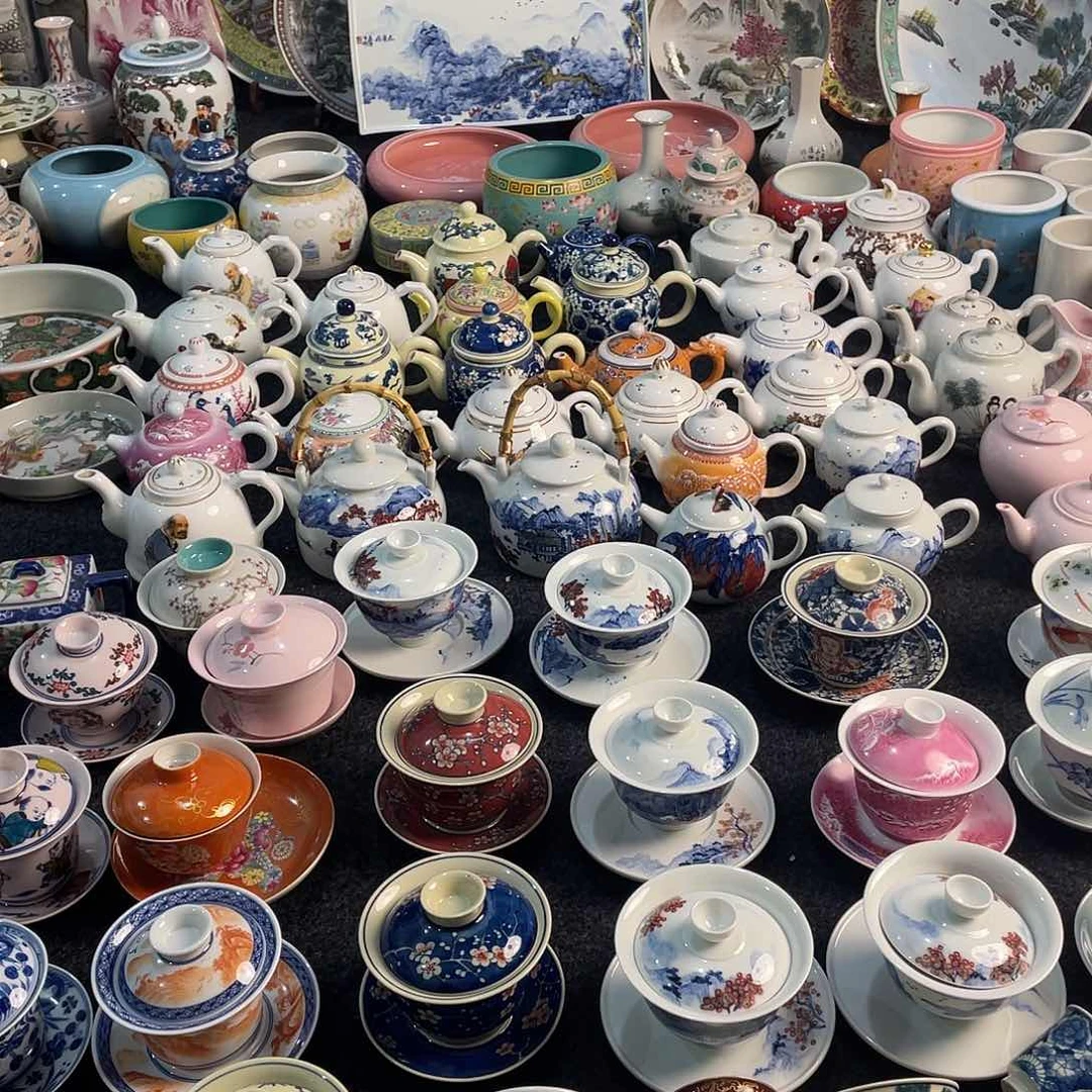 瓷片景德镇陶瓷茶具