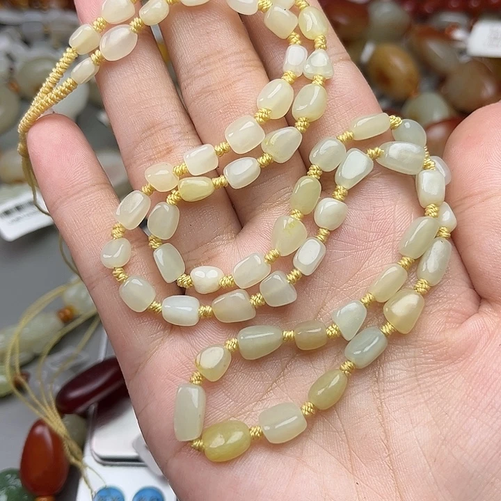 和田玉（糖玉）未镶嵌手链