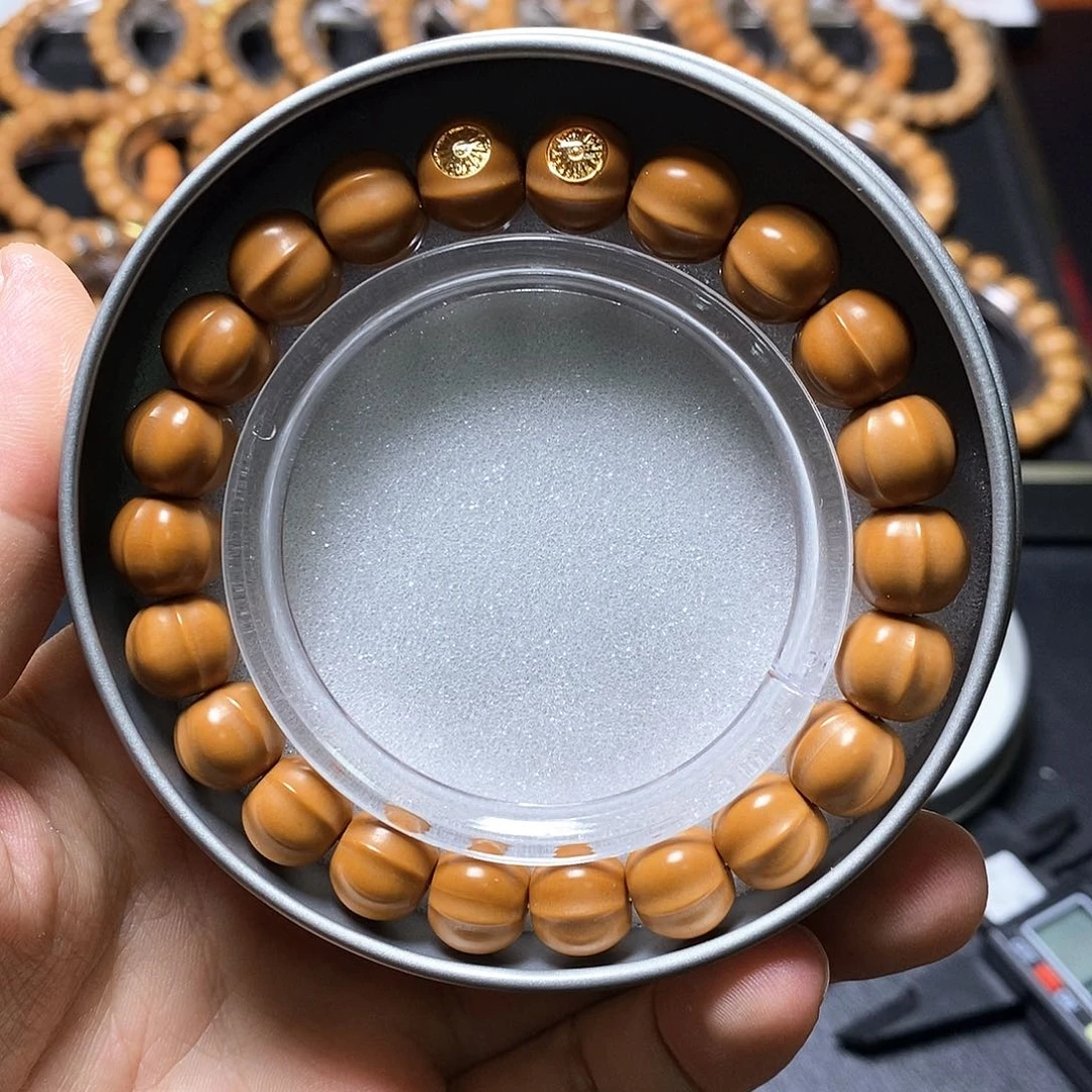 猴头核桃手串双标四花鲨鱼鳍尺寸11左右全品164号