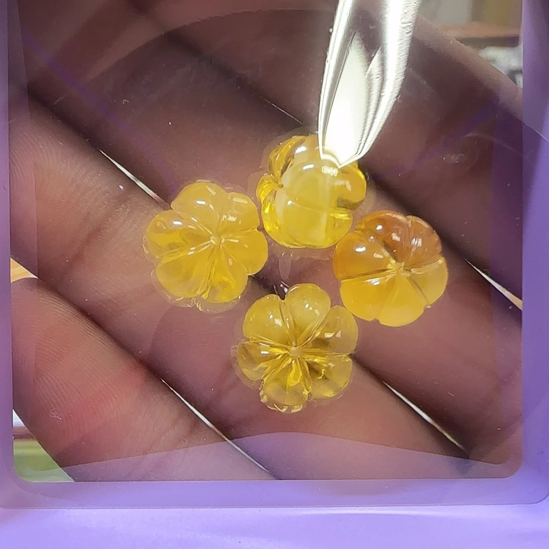 W***️未镶嵌手串水晶蜜蜡