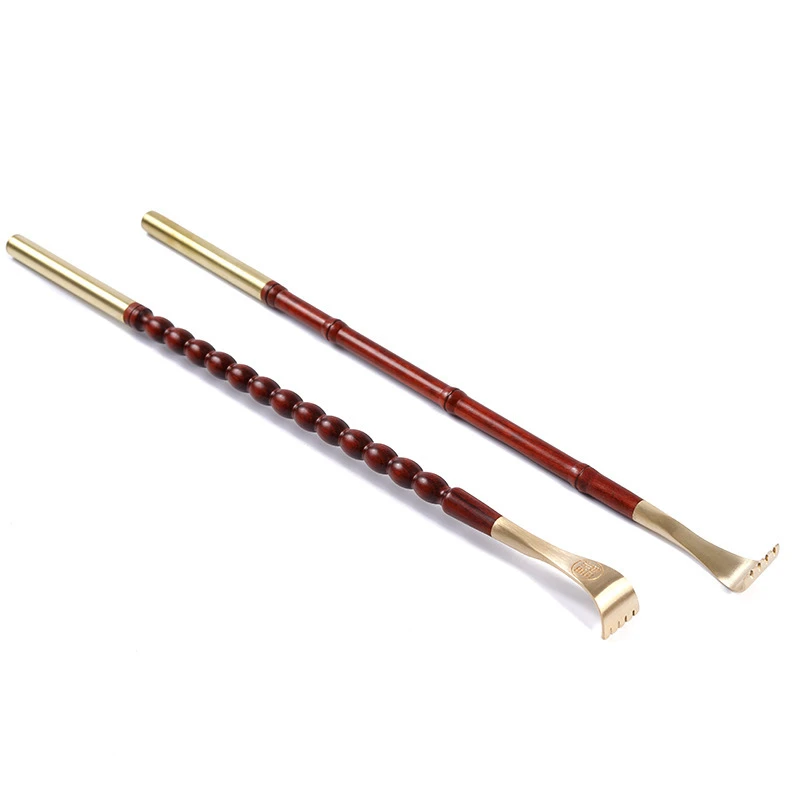 【佩致堂】铜头痒痒挠紫檀木痒痒挠抓背不求人抓痒器家用木质痒痒挠