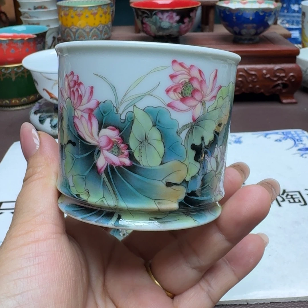 景德镇手工手绘展示