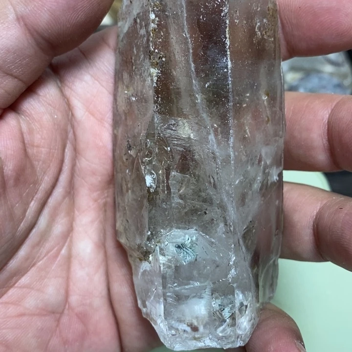 水晶水晶柱未镶嵌