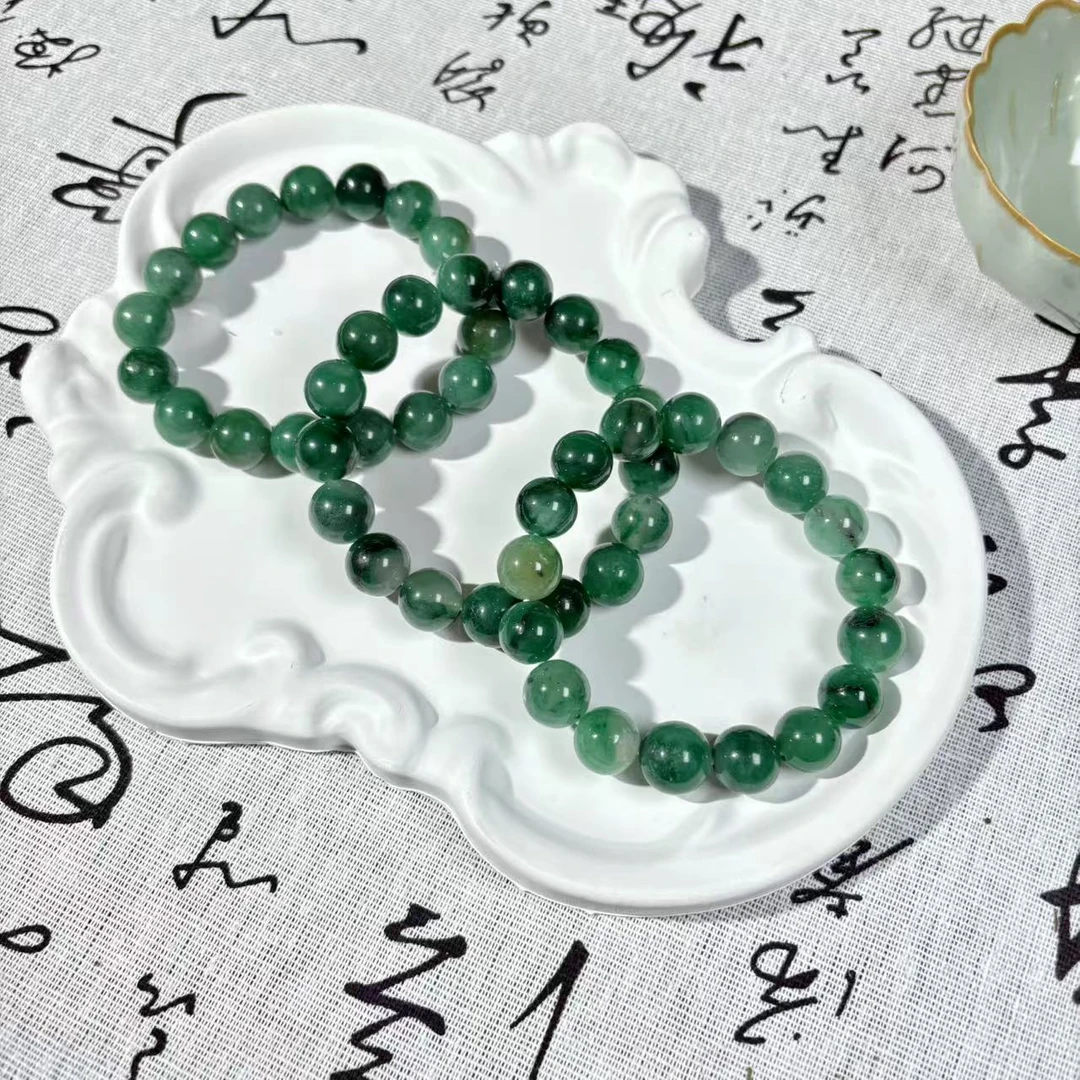 非洲翠独龙玉手串多样性发货拍一发一【W】