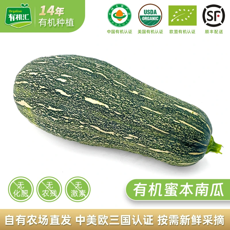有机密本南瓜有机老南瓜中国秘本南瓜蜜本老南瓜500g