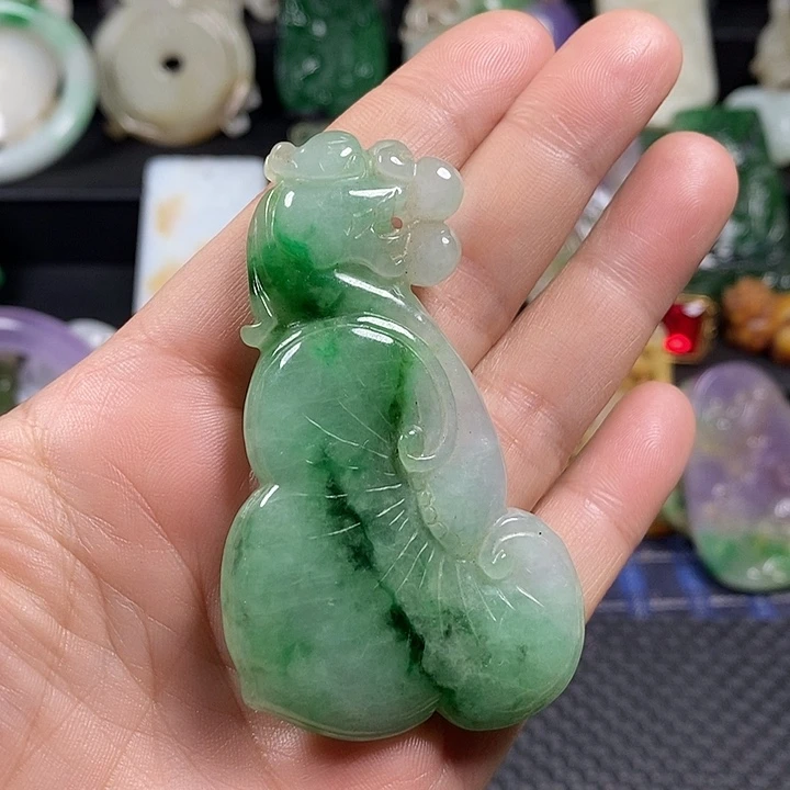 吊坠紫金钵盂菩提