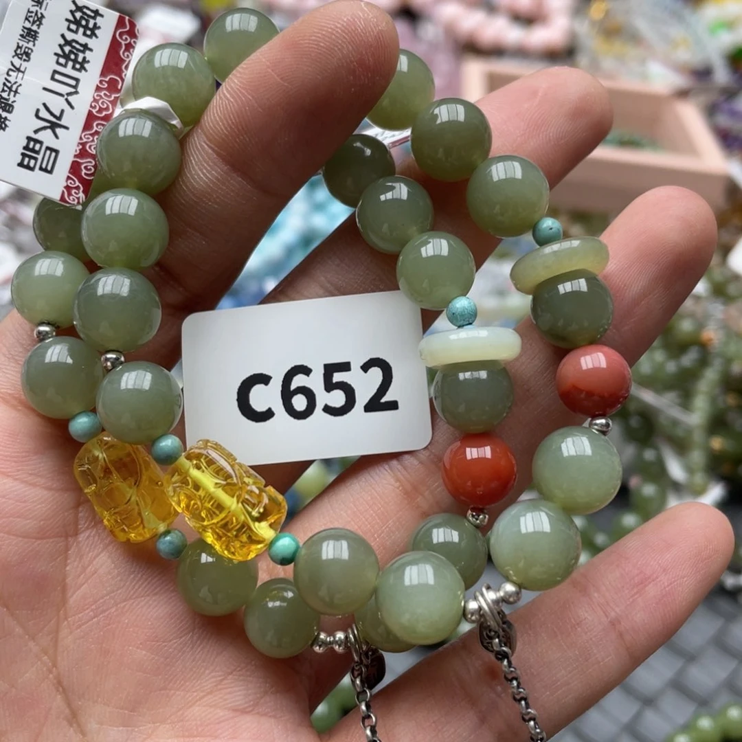 水晶手链未镶嵌多样性发一只