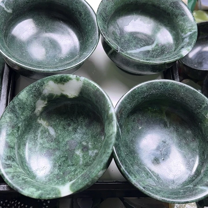 和田玉（糖玉）和田玉边角料9K金镶嵌东***铺