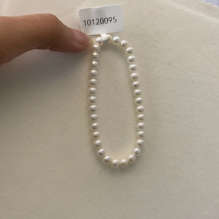 未镶嵌淡水珍珠手镯