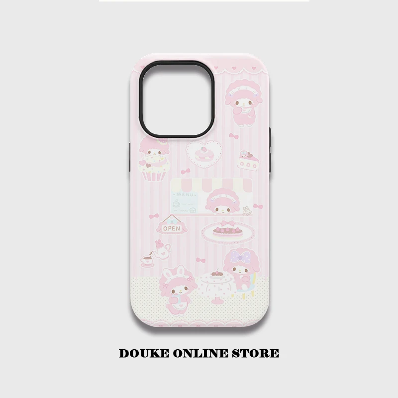 美乐蒂小羊苹果17promax手机壳iphone16小米15适用oppo女vivo华为