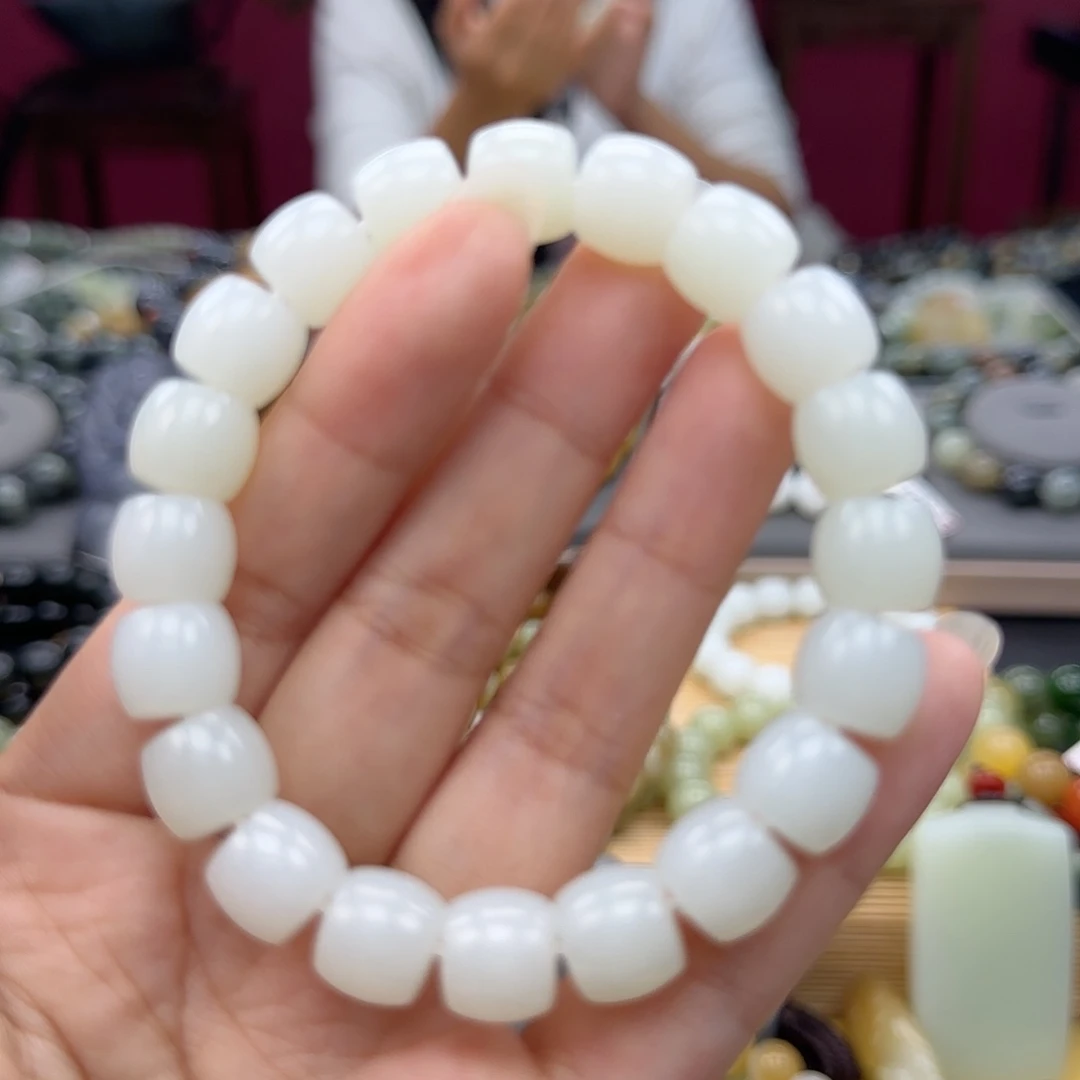 和田玉手链未镶嵌路***生