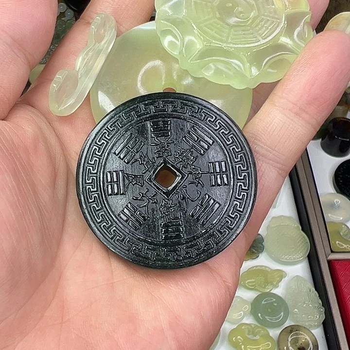 欲***昏岫玉未镶嵌颈饰精品501白冰高品