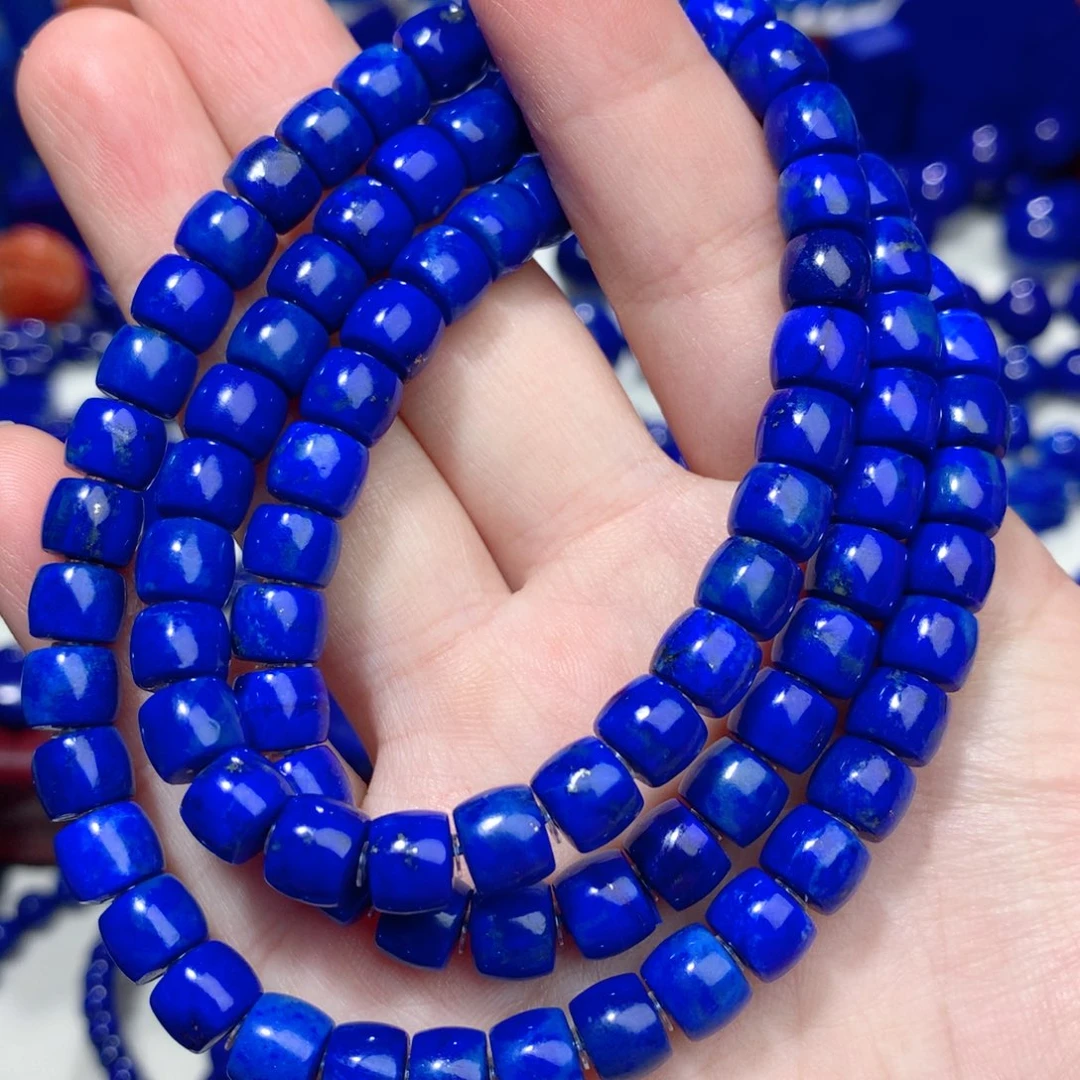 青金石未镶嵌7m直切手链