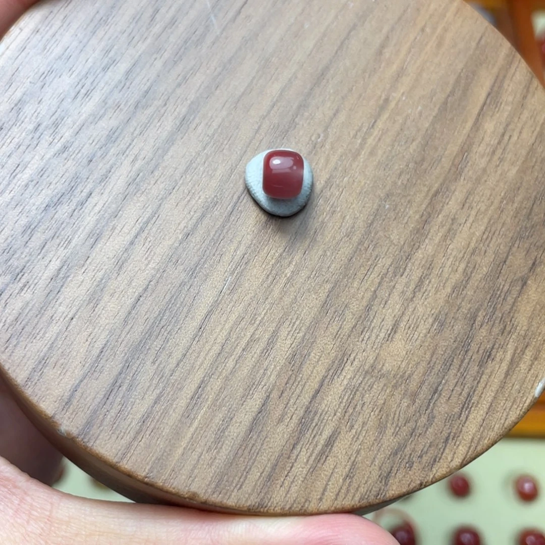 C***C南红玛瑙未镶嵌6.8牛血红老型