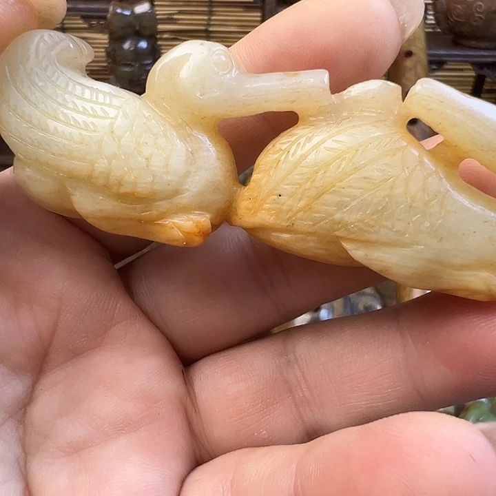 上***宝和田玉（糖玉）未镶嵌挂件