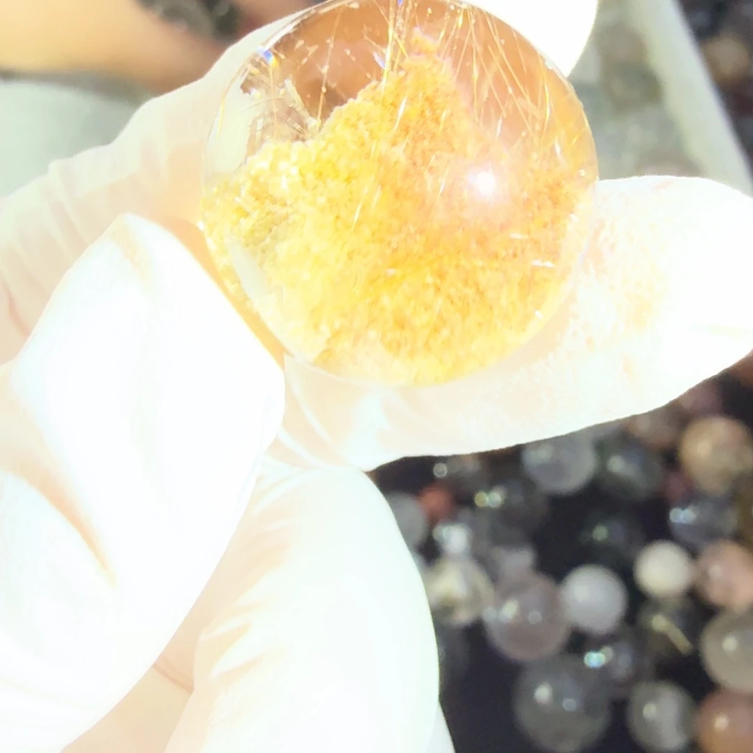 .***.未镶嵌珠宝半成品水晶幽灵19.8mm定制不退换
