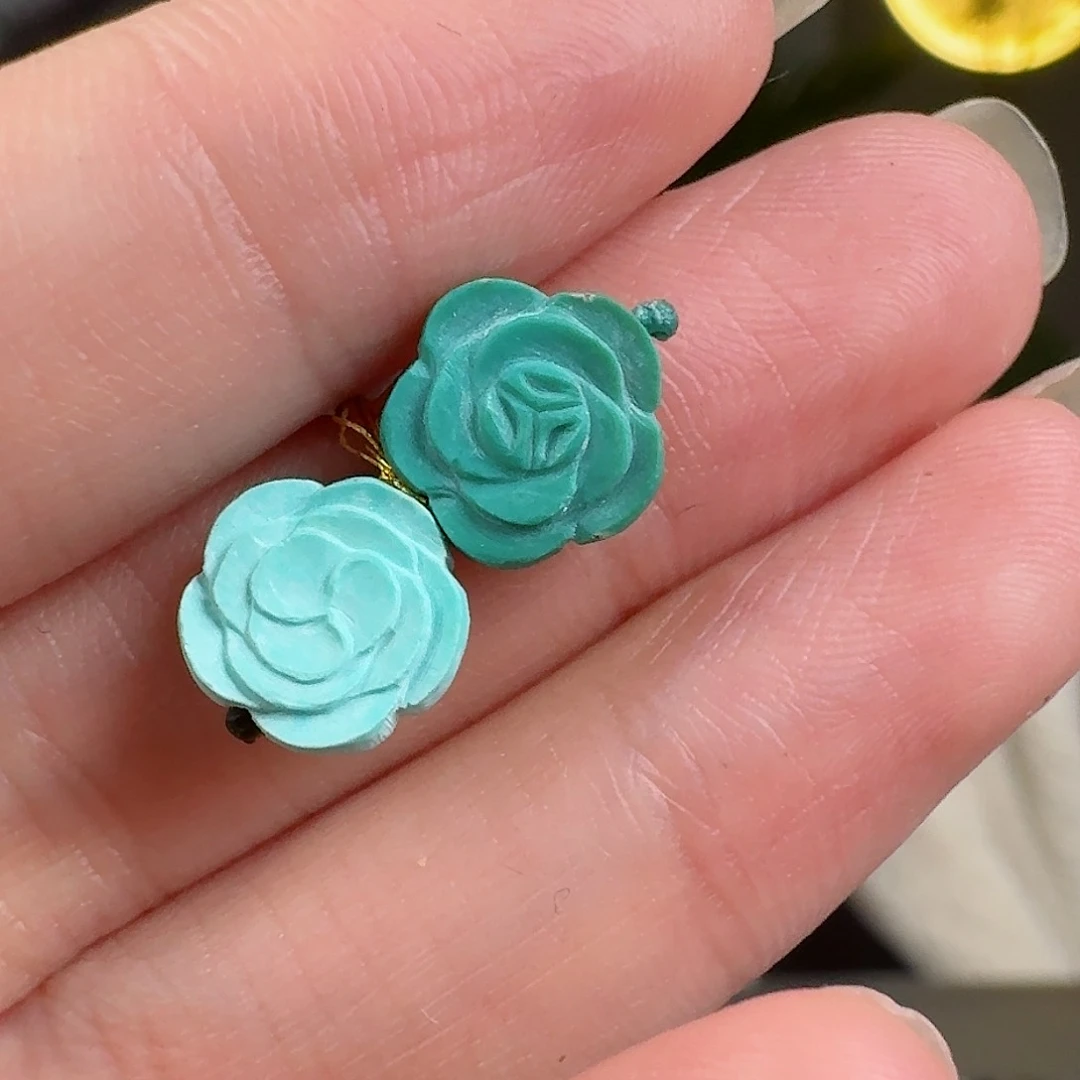 绿松石珠宝奇石未镶嵌