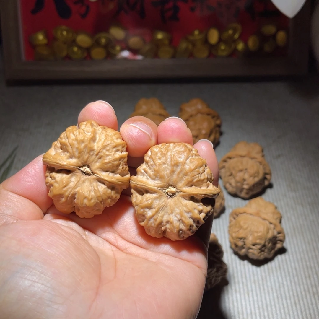 ****苒吊坠文玩核桃39昌平蛤蟆头直播间选购