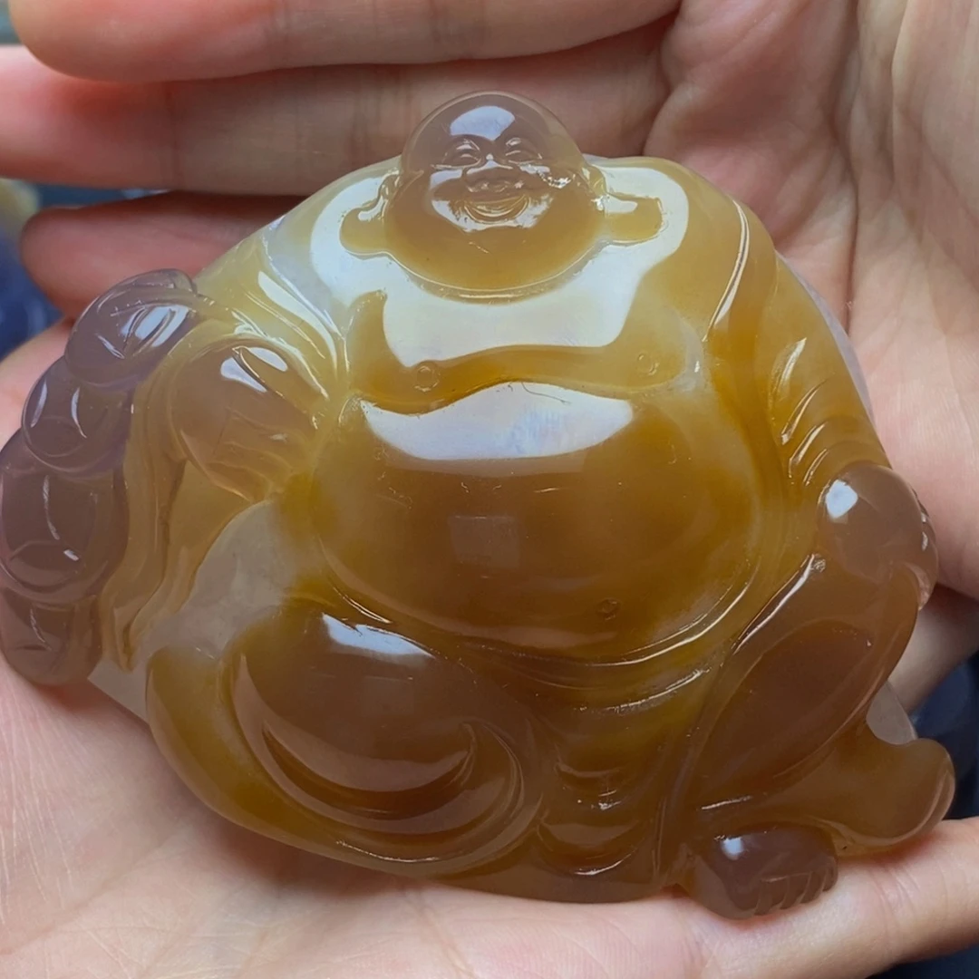 杨***生未镶嵌把件玛瑙/玉髓