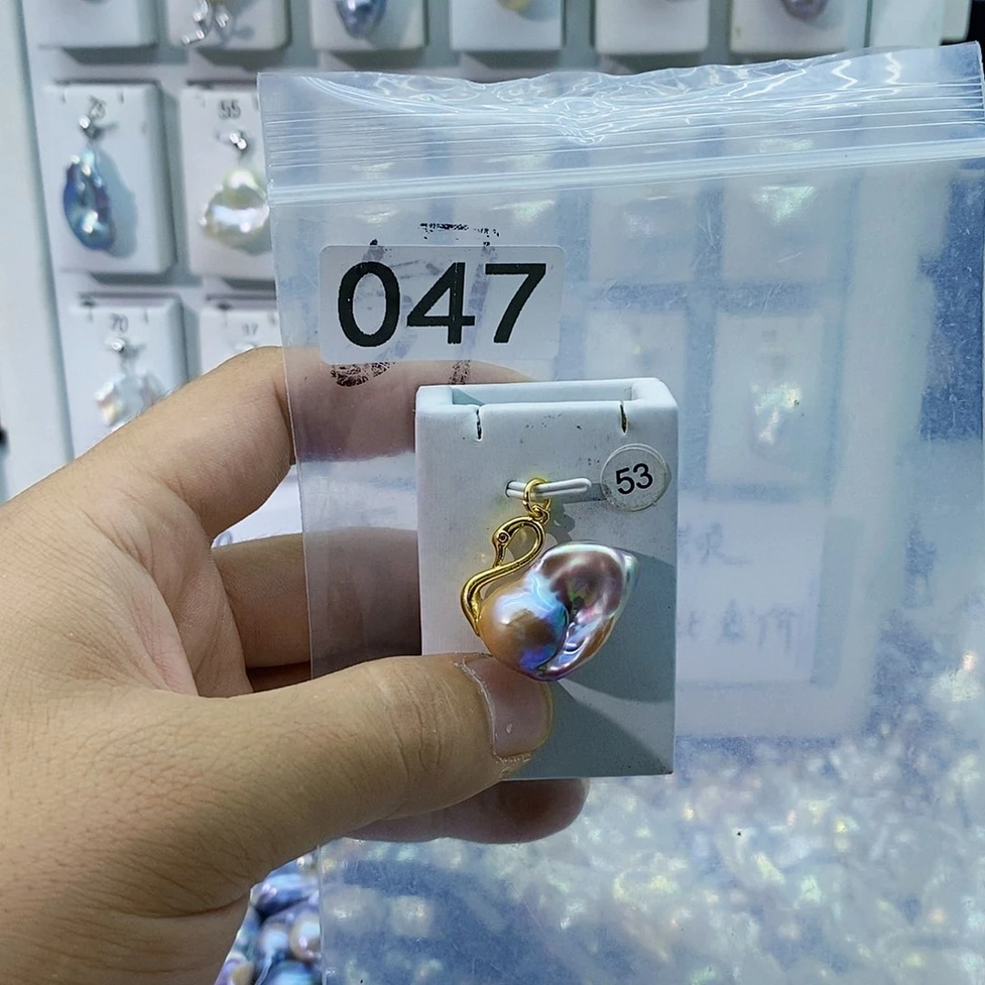 淡水珍珠合金颈饰