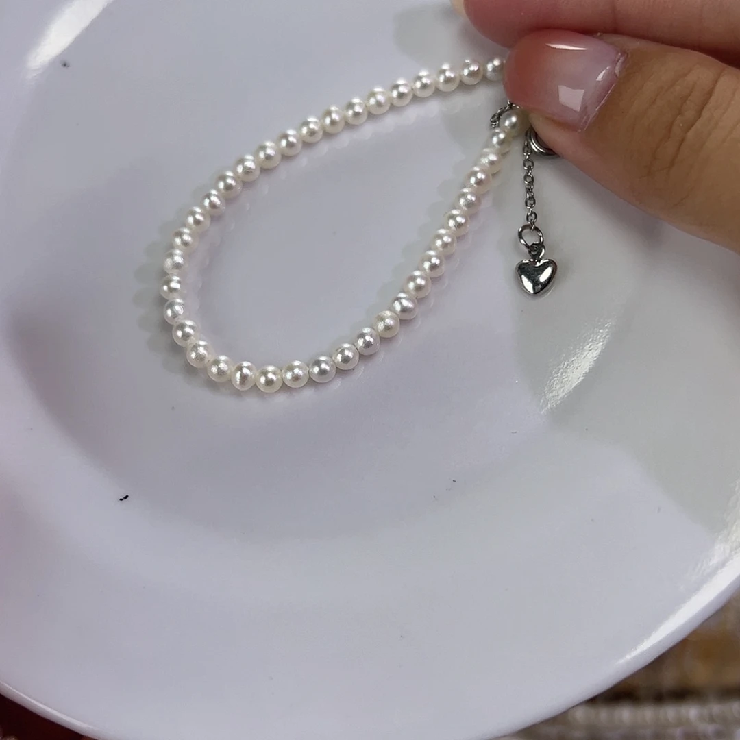 淡水珍珠手绳钛钢