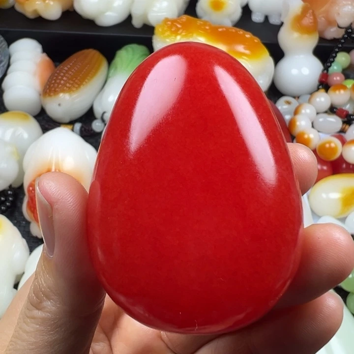 新疆戈壁五彩石金丝