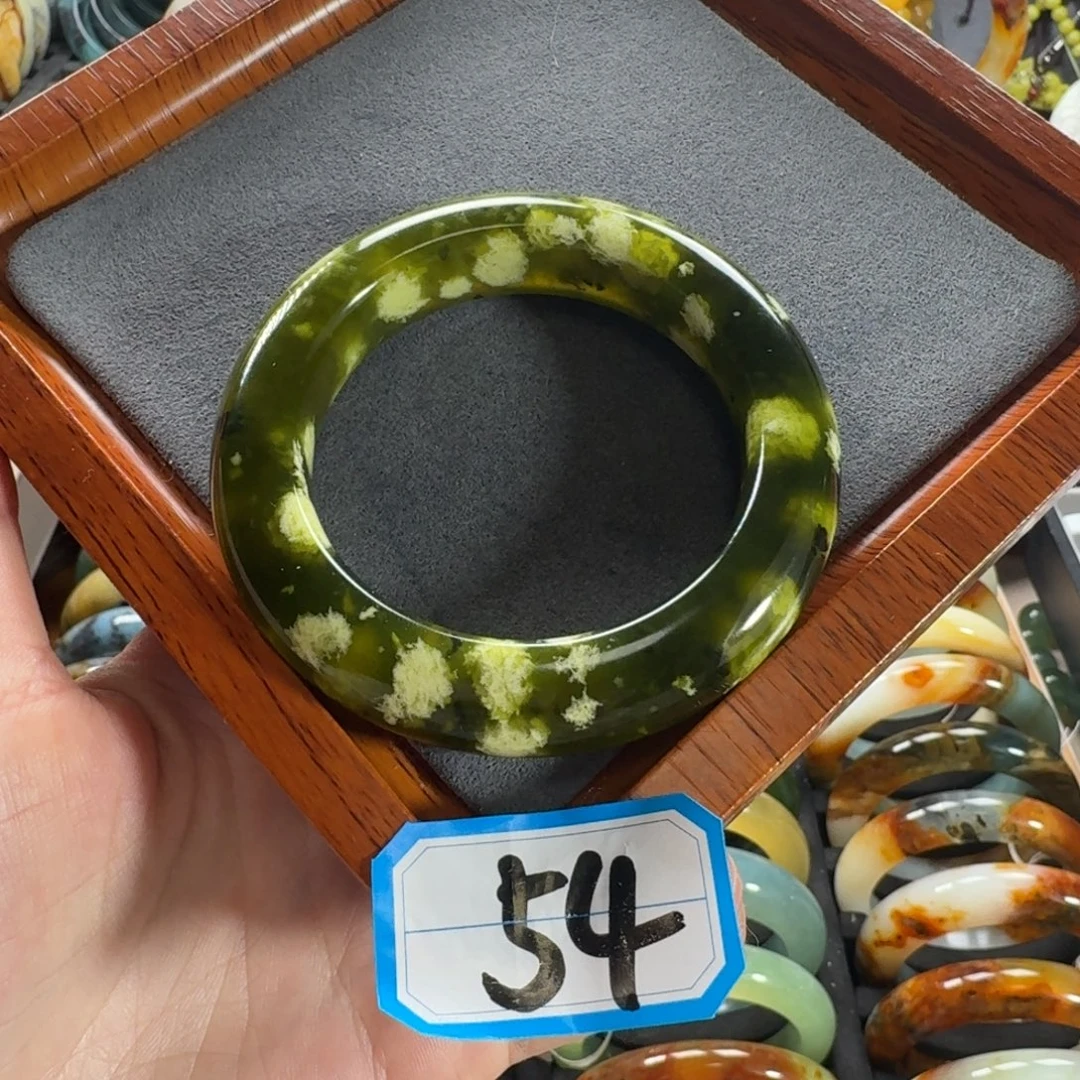蛇纹石玉合金手镯