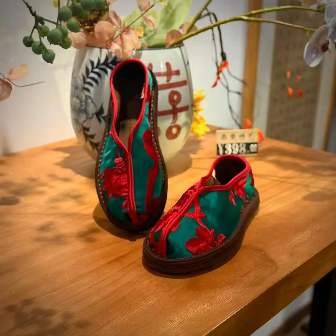 锦上添花-新中式千层底布鞋