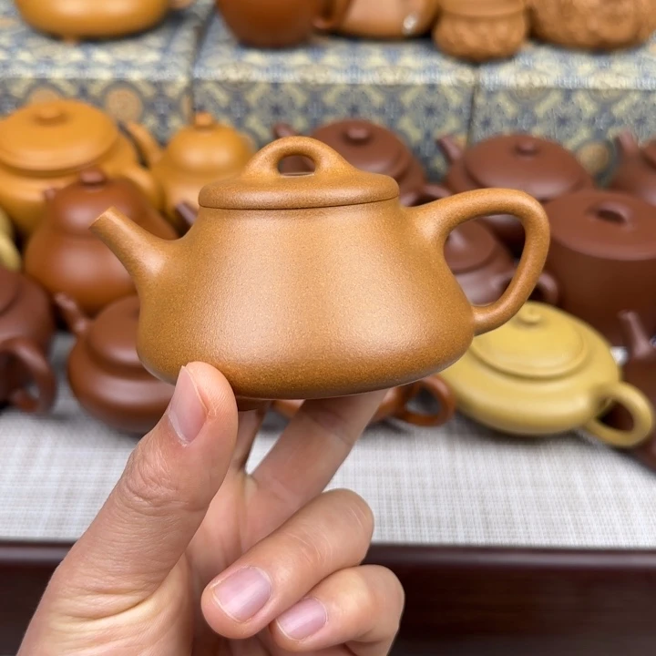 紫砂茶壶黄金段士恒