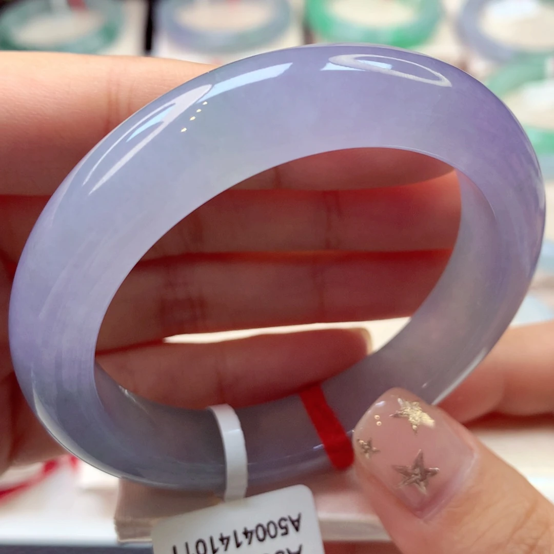 未镶嵌手镯翡翠46号正圈77