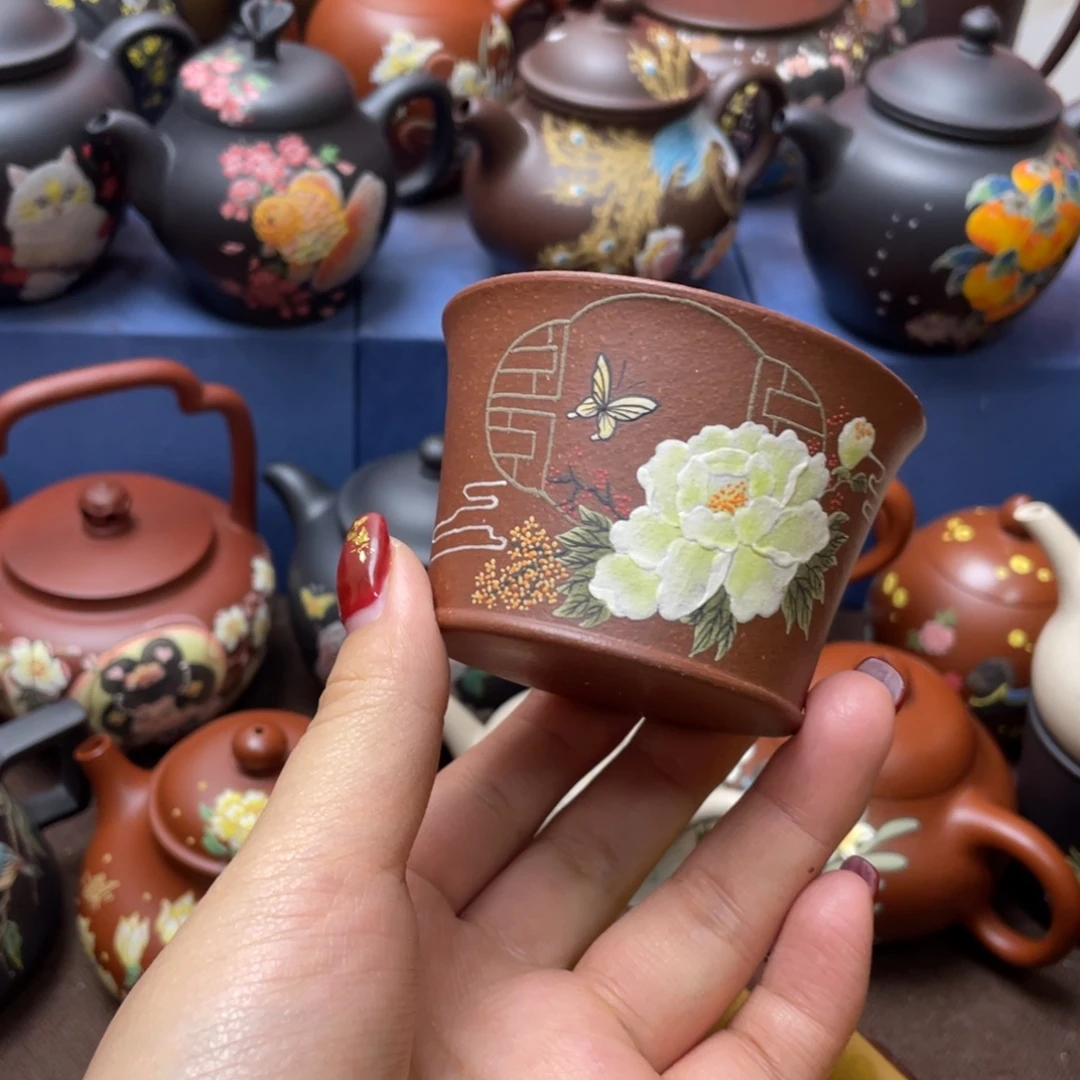 茶杯紫砂紫砂主人杯120cc