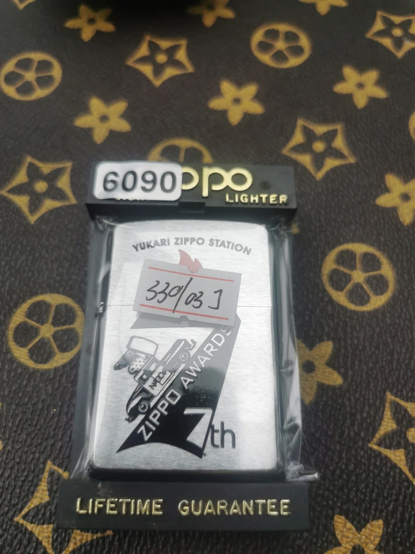 Zippo打火机回血03J拉丝7周年-6090