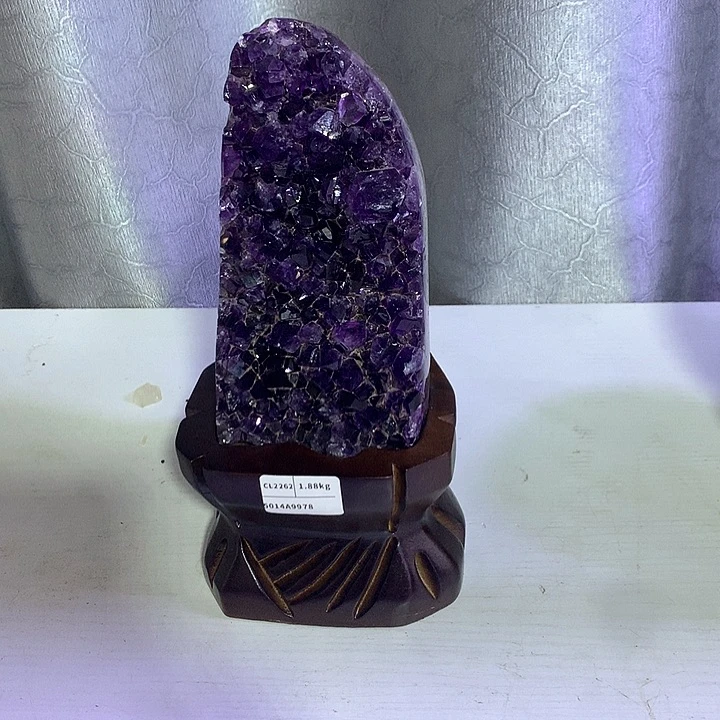未镶嵌紫晶大型摆件（非配饰）宁桃子