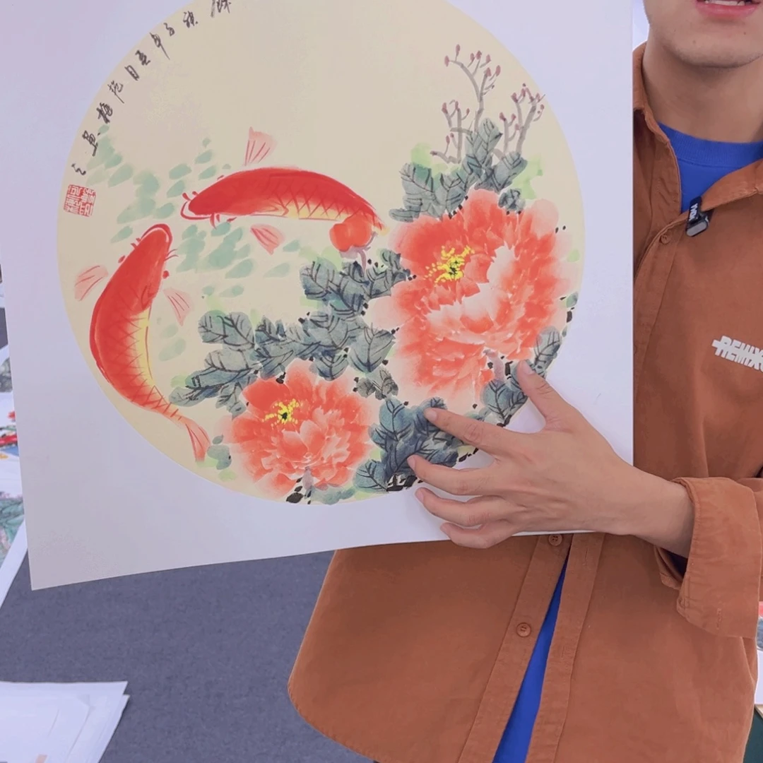 国画宣纸国画纯手绘作品